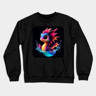 Rufie the Dragon - Swimming #45 Crewneck Sweatshirt
